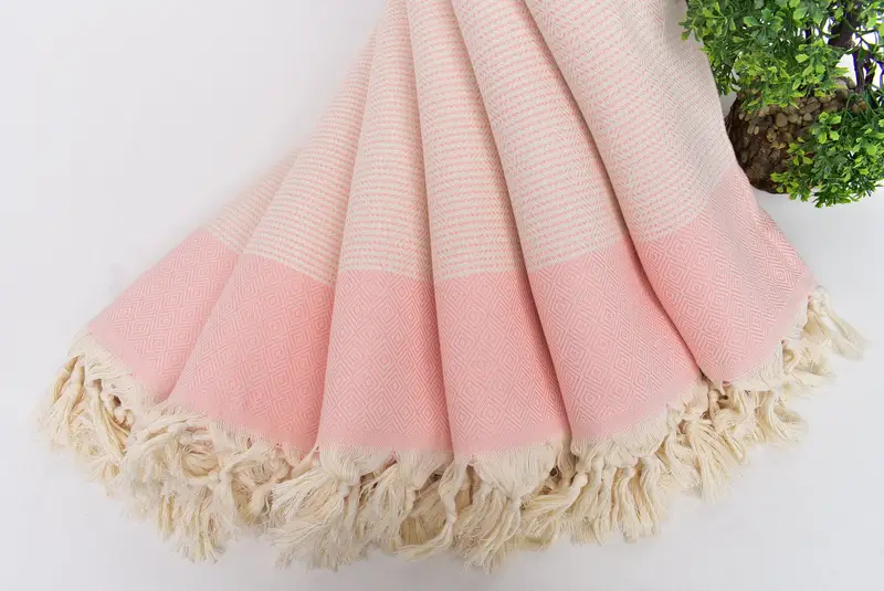 Best Friend Wedding Gift, Beach Towel Bulk, Bridesmaid Favors, Bachelor Towel, Personalized Towel, Embroidered Towel, 70x36 Cotton Diamond Towel - 4