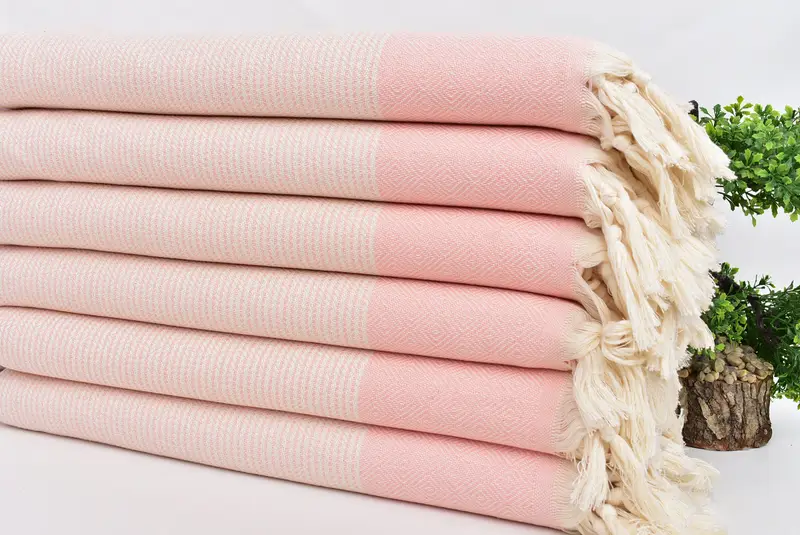 Best Friend Wedding Gift, Beach Towel Bulk, Bridesmaid Favors, Bachelor Towel, Personalized Towel, Embroidered Towel, 70x36 Cotton Diamond Towel - 3