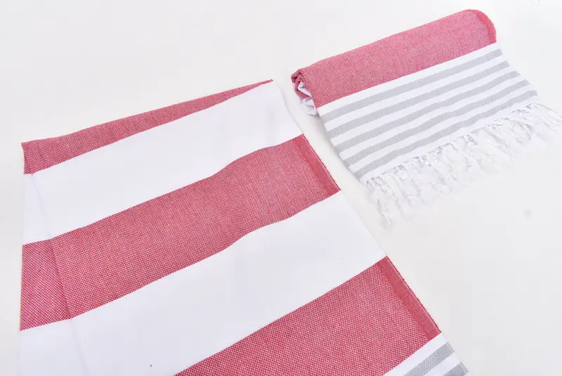 Turkish Hand Towel, Welcome Wedding Gift, Monogram Hand Towel, Boyfriend Gift, Gym Towel, Wedding Favors, 40x24 Cotton Striped Towel, Handmade Gift - 7