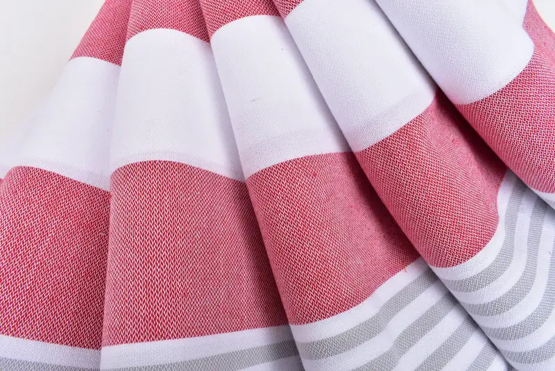 Turkish Hand Towel, Welcome Wedding Gift, Monogram Hand Towel, Boyfriend Gift, Gym Towel, Wedding Favors, 40x24 Cotton Striped Towel, Handmade Gift - 5