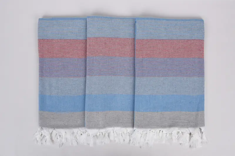 68x40 Cotton Striped Towel, Friends Beach Towel, Handwoven Turkish bath towel, Soft towel, Personalized Towel, Bachelorette Party Gift, Bridal Gifts - 7