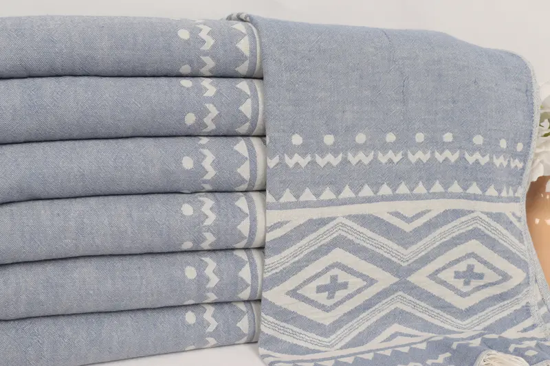 Organic Towel, Gifts For Him, Wedding Gift, Personalized Hand Towel, 40x24 Cotton Plus Design Towel, Custom Hand Towel, Boyfriend Christmas Gift - 3