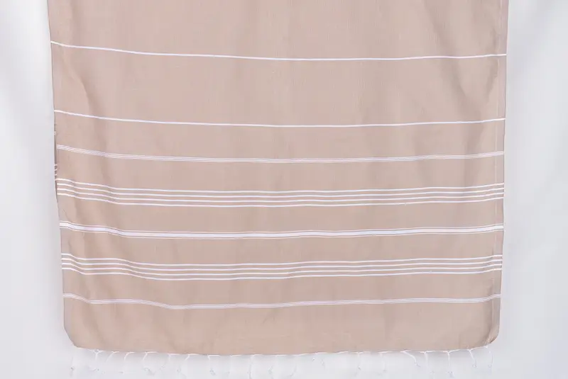Engagement Gift, 70x40 Cotton Striped Towel, Best lightweight Turkish towel for travel USA, Beach towel, Bachelorette Party Gifts, Thin towel - 8