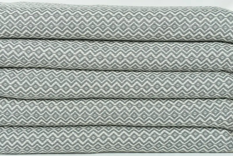 Brautduschengeschenk, Spa Geschenk, maßgeschneidertes Hochzeitsgeschenk von Brautjungfer, türkische Decke Queen, 96x80 Baumwolldiamanttuch, Bettdecke, Wurfdecke - 2
