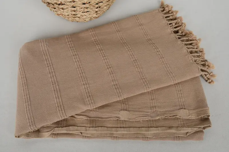 Kumsuz havlu, peshtemal, el yapımı hediye, misafir havlu, bekarlığa veda parti dekorasyonları, el yapımı Türk Hamam havlu, 70x40 pamuklu 10 havlu seti - 5