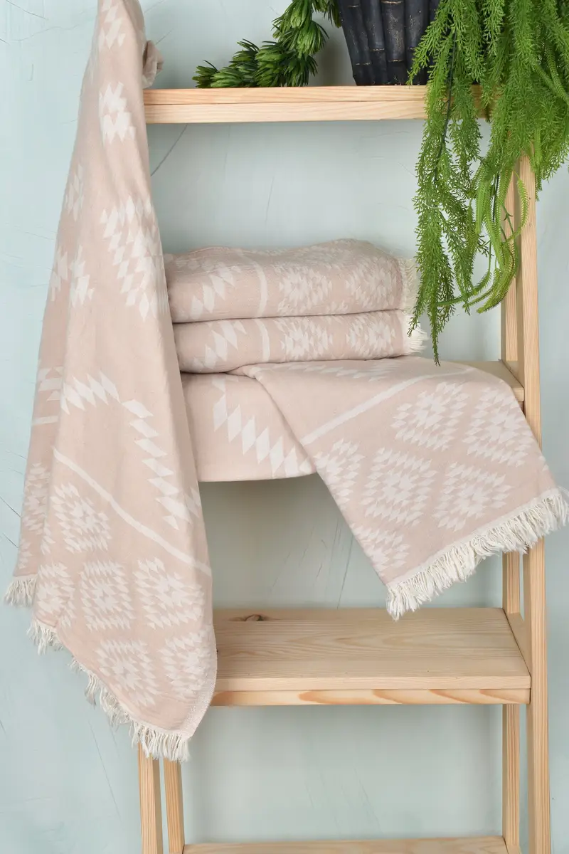 70x36 Cotton Kilim Towel, Bachelorette Party Gifts Bridesmaids, Gift For Her, Peshtemal Towel, Bath towel, Valentines Day Gift For Her, Gift For Mom - 7