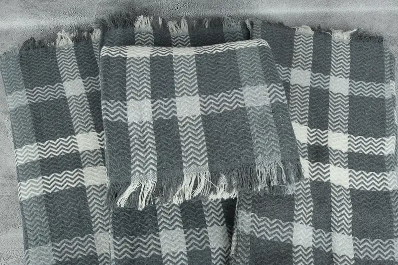 Decorative Blanket, Bachelorette Party Favors, Custom Wedding Gifts, 92x80 Cotton Striped Towel, Home Decor Blankets, Bachelorette Party Items - 4