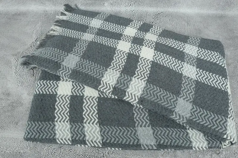 Decorative Blanket, Bachelorette Party Favors, Custom Wedding Gifts, 92x80 Cotton Striped Towel, Home Decor Blankets, Bachelorette Party Items - 6