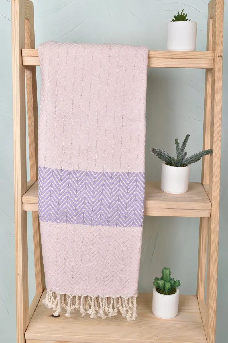 Spa Towel, Bachelor Bachelorette Party Favors, 70x40 Cotton Chevron Towel, Home Decor Towel, Bridesmaid Gift Towel, Housewarming Gift, Organic towel - 8