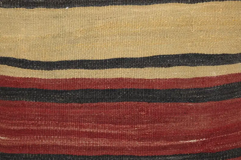Handwoven Pillow, Tapestry Cushion, 24x24 Beige Pillow Case, Interior Designer Pillow, Vintage Kilim Pillow, Turkish Kilim Pillow, Pillow Case - 3