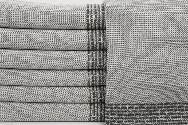Embroidery Towels, Summer Towel, Oversized Beach Towel, 70x36 Cotton Striped Towel, Bachelor Gifts, Personalized Wedding Gift, Custom Wedding Gifts - 1