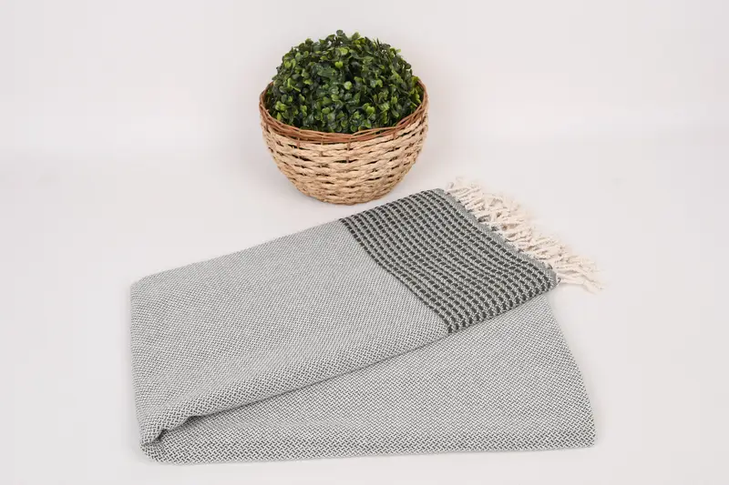 Embroidery Towels, Summer Towel, Oversized Beach Towel, 70x36 Cotton Striped Towel, Bachelor Gifts, Personalized Wedding Gift, Custom Wedding Gifts - 4