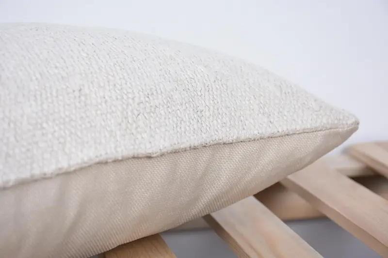 Antique Pillows, Authentic Pillow Cover, 12x20 White Pillow, Pillow for Sofa, Pillow Cover, Ethnical Kilim Rug Pillow - 7