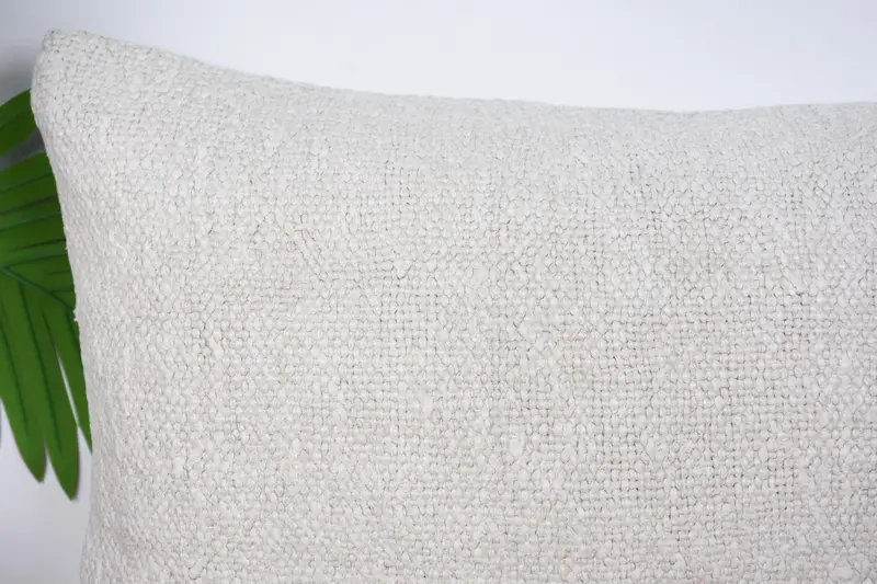 Antique Pillows, Authentic Pillow Cover, 12x20 White Pillow, Pillow for Sofa, Pillow Cover, Ethnical Kilim Rug Pillow - 2