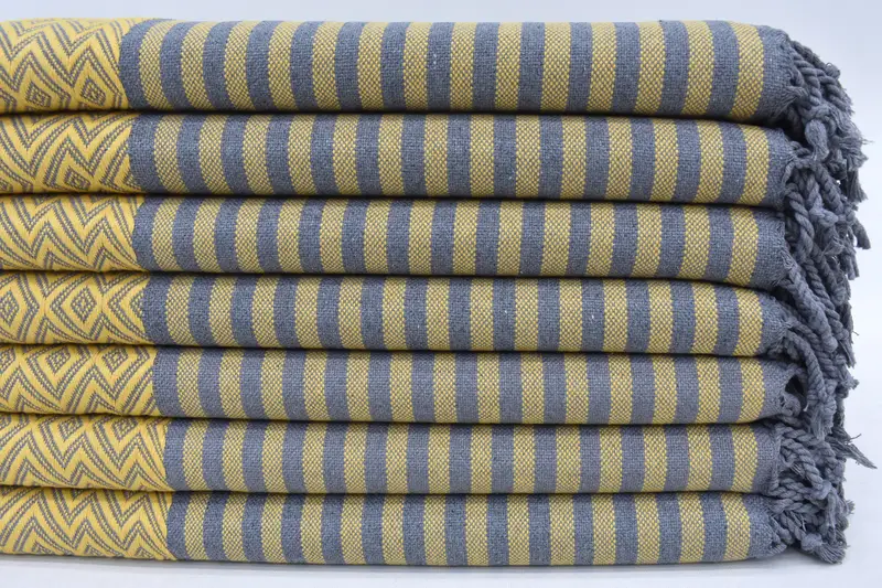Beach Size Towel, Gift For Her, Organic Towel, 70x40 Cotton Diamond Towel, Large Turkish Towel, Bachelor Gifts, Employee Gifts, Cute Beach Towel - 2