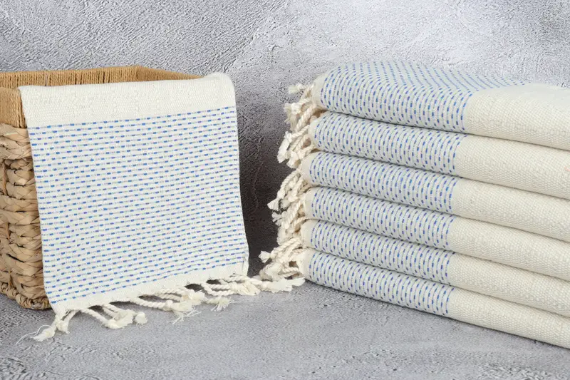 40x20 Cotton Polka Dot Towel, Turkish Towel Hand Towel, Monogram Hand Towel, Housewarming Gift, Christmas Gift, Home Decor Gifts, Wedding Favors - 3