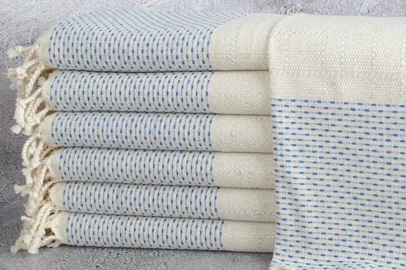 40x20 Cotton Polka Dot Towel, Turkish Towel Hand Towel, Monogram Hand Towel, Housewarming Gift, Christmas Gift, Home Decor Gifts, Wedding Favors - 1