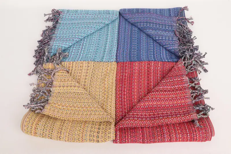 38x18 Cotton Colorful Diamond Towel, Spa Towel, Housewarming Gift, Turkish Tea Towel, Gift Boxes Tea Towels, Personalized Hand Towel, Wedding Favors - 4