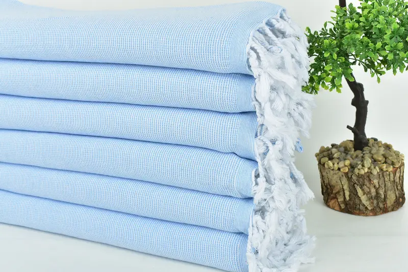 Turkish Towel USA, 68x40 Cotton Polka Dot Towel, Handmade Turkish hammam towel, Bachelor Party Favors, Custom Gift, Embroidery Towel, Wedding Favors - 3