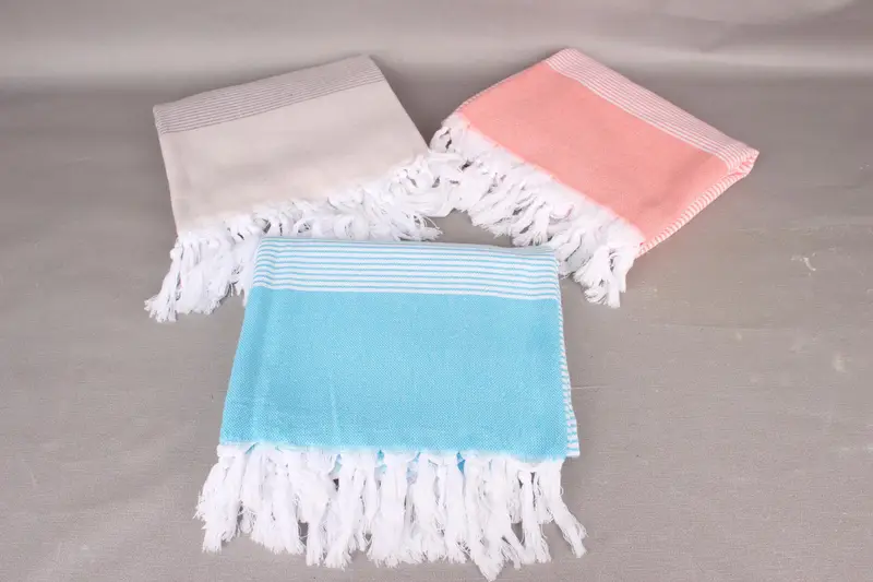 Bachelorette Party Gifts Bridesmaids, Bachelorette Party Items, 70x40 Cotton Striped Towel, Unique Gift, Hammam towel, Quick-Dry Beach Towel - 4