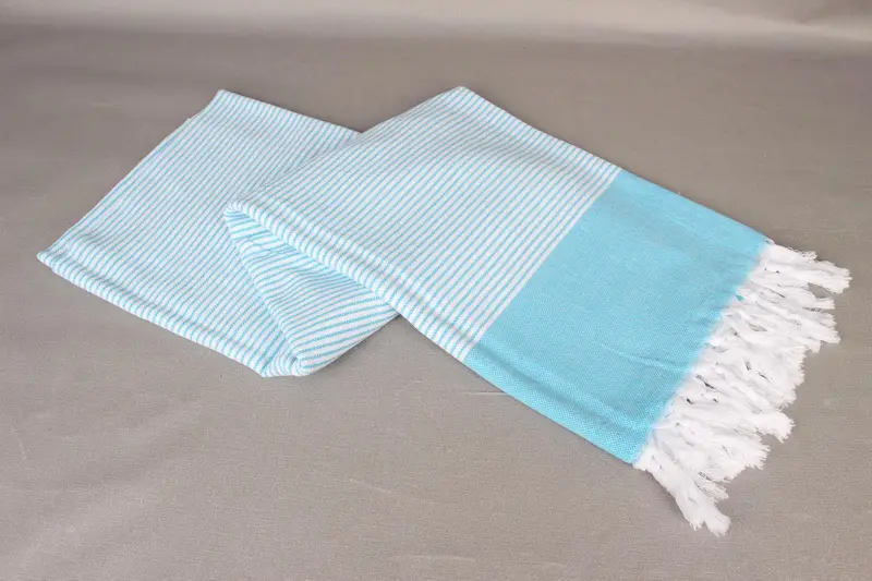 Bachelorette Party Gifts Bridesmaids, Bachelorette Party Items, 70x40 Cotton Striped Towel, Unique Gift, Hammam towel, Quick-Dry Beach Towel - 5