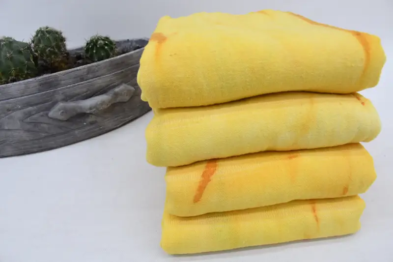Large Turkish Towel, Soft organic Turkish peshtemal for luxury spa use, Bath towel, 64x28 Cotton Tie Dye Towel, Grandma Gift, Monogram Turkish Towel - 5