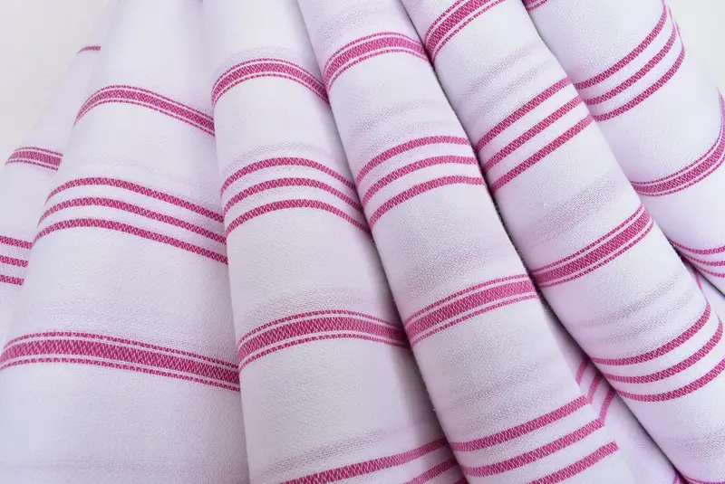 40x24 Cotton Striped Towel, Monogram Kitchen Towel, Wedding Gift, Valentines Day Gift, Monogrammed Turkish Towel, Turkish Hand Towel, Gym Towel - 5