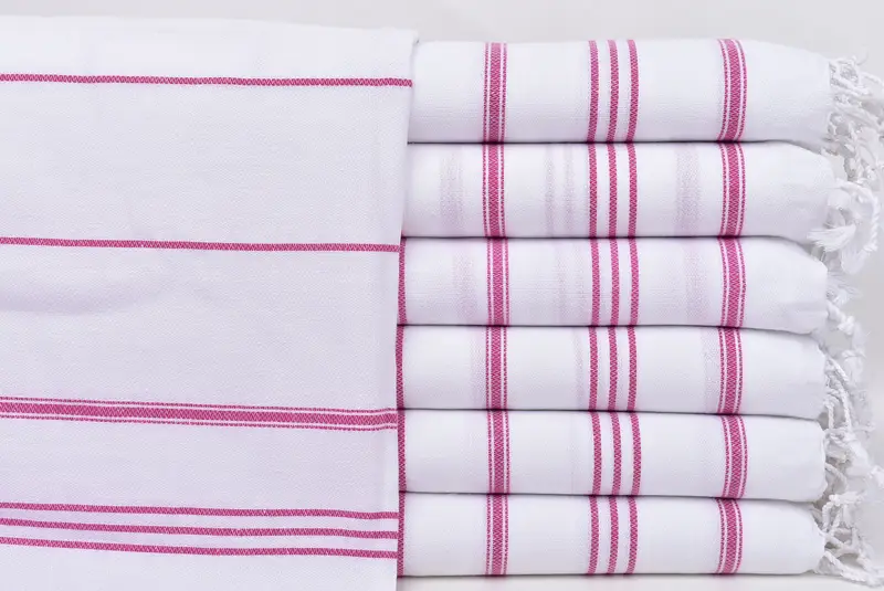 40x24 Cotton Striped Towel, Monogram Kitchen Towel, Wedding Gift, Valentines Day Gift, Monogrammed Turkish Towel, Turkish Hand Towel, Gym Towel - 1