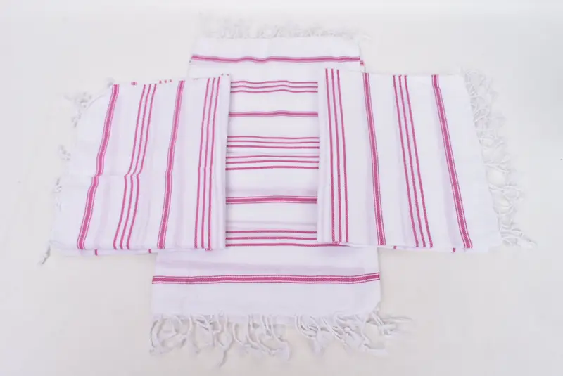 40x24 Cotton Striped Towel, Monogram Kitchen Towel, Wedding Gift, Valentines Day Gift, Monogrammed Turkish Towel, Turkish Hand Towel, Gym Towel - 6