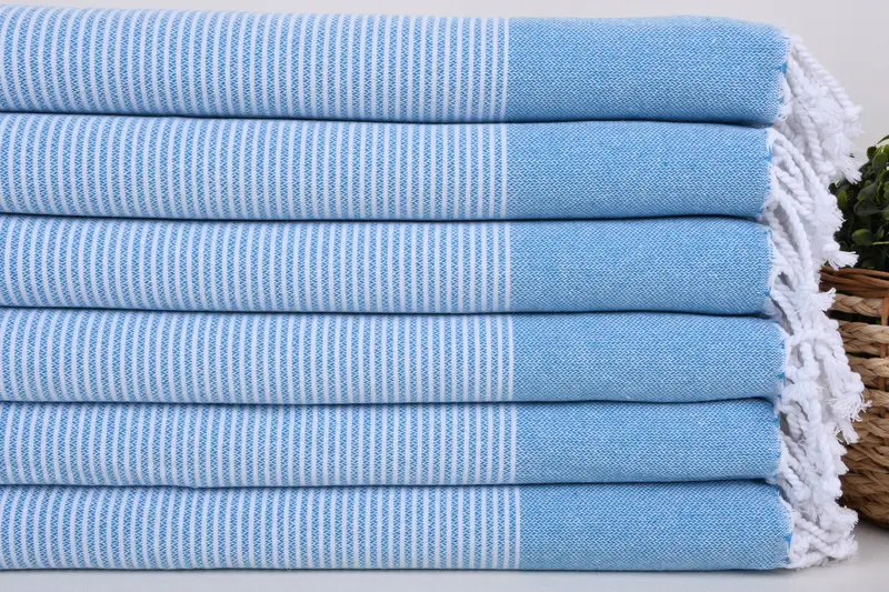 Türk el havlu, lisans hediyeleri, spor salonu, düğün hediyesi, monogram el havlu, bekar havlu, düğün el yapımı hediye, 40x18 pamuklu çizgili havlu - 2