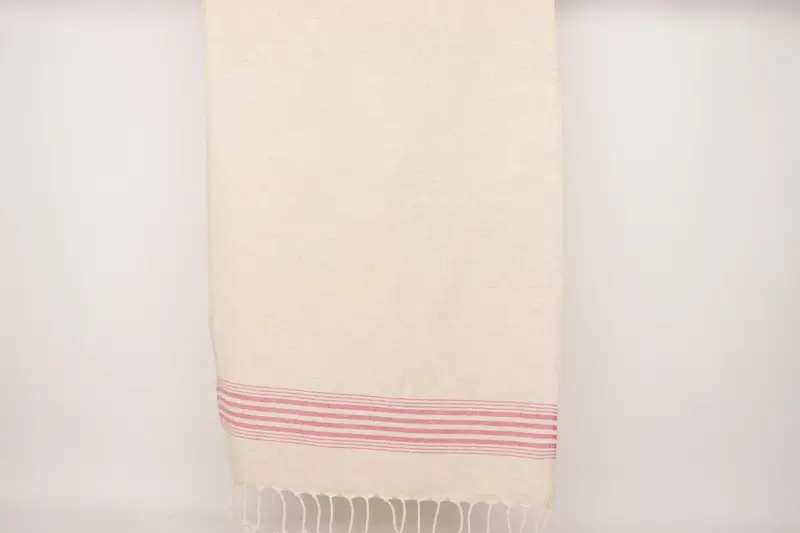 Personalized Gifts, Bridal Shower Gifts, Spa Towel, Personalized Dish Towel, Personalized Hand Towel, 36x18 Linen Striped Towel, Bridesmaid Towel - 8