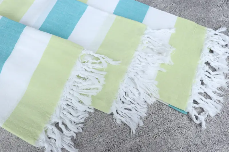 70x40 Cotton Striped Towel, Best Friend Gift Ideas, Wedding Gift, Family Gift Basket, Bachelorette Gifts, Housewarming Gift, Girl Trip Party Favor - 5