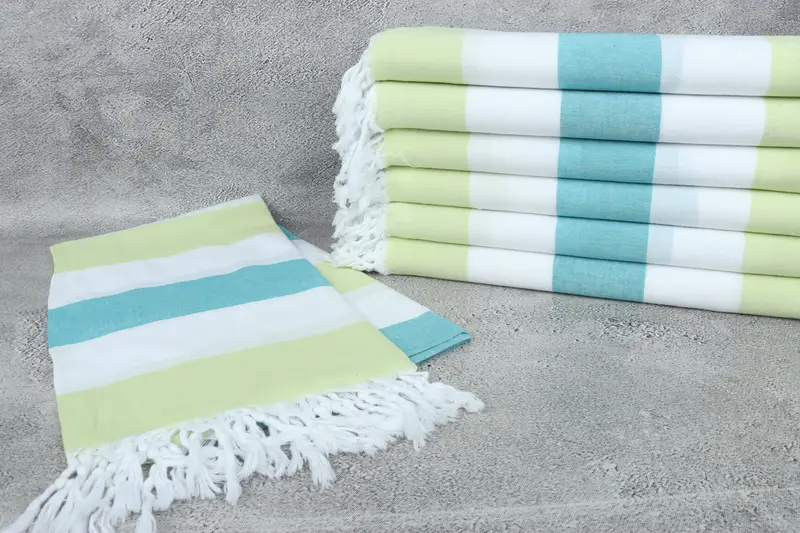 70x40 Cotton Striped Towel, Best Friend Gift Ideas, Wedding Gift, Family Gift Basket, Bachelorette Gifts, Housewarming Gift, Girl Trip Party Favor - 2