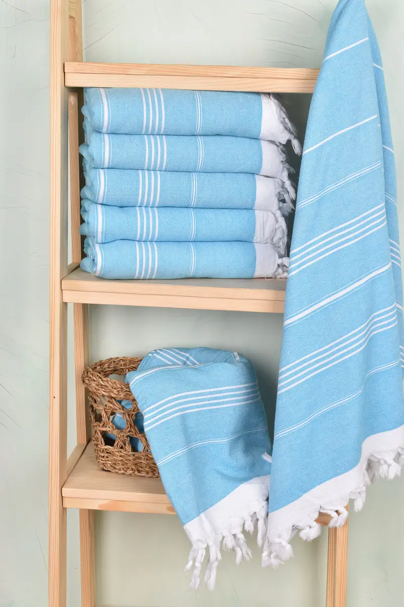 Beach Towel Bulk, Unique Wedding Gift, Gift For Him, Personalized Towel Gift, 70x36 Cotton Striped Terry Towel, Luxury towel, Wedding For Favor - 3