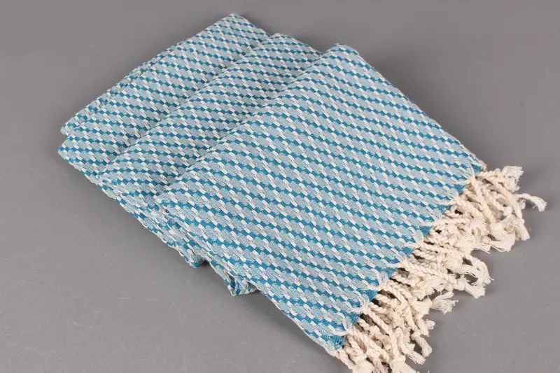 Holiday Towel, Organic towel, Beach Towel Gift, Fouta towel, Summer Gift Ideas, 68x40 Cotton Geometric Towel, Bride Gift, Custom Bath Towel - 7