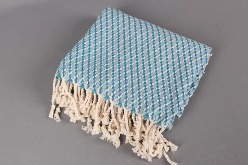 Holiday Towel, Organic towel, Beach Towel Gift, Fouta towel, Summer Gift Ideas, 68x40 Cotton Geometric Towel, Bride Gift, Custom Bath Towel - 6