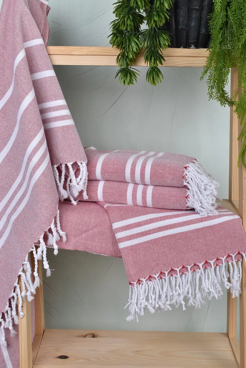 Quick-dry peshtemal, Beach Size Towel, Personalized Gifts, Birthday Gift, 70x40 Cotton Striped Towel, Gift For Him, Pool Towels, Peshtemal Towel - 6