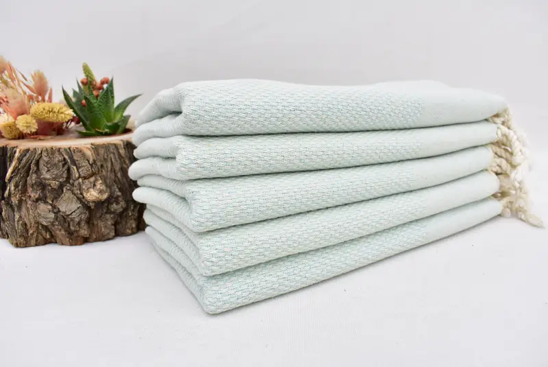 44x24 Cotton Polka Dot Towel, Bridal Party Gifts, Personalized Dish Towel, Personalized Kitchen Towel, Turkish Towel Hand Towel, Decorative Towel - 3