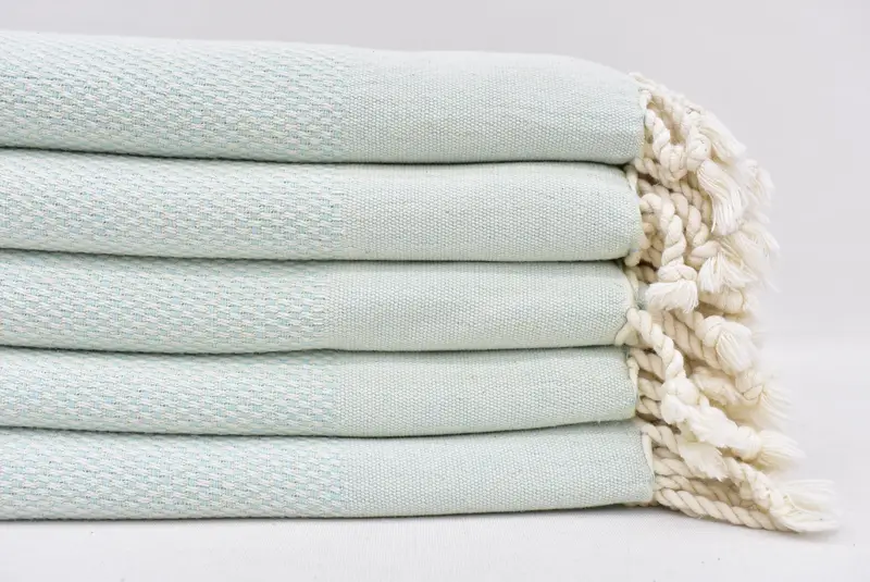 44x24 Cotton Polka Dot Towel, Bridal Party Gifts, Personalized Dish Towel, Personalized Kitchen Towel, Turkish Towel Hand Towel, Decorative Towel - 1