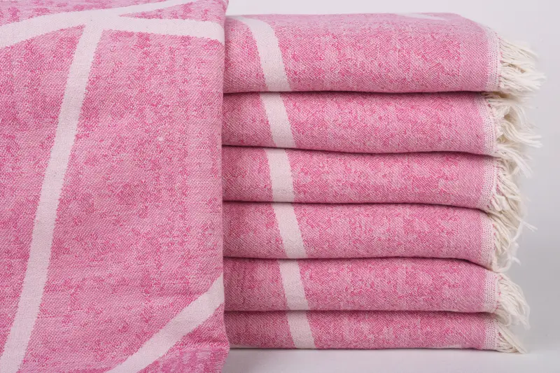 70x40 Cotton Asymmetric Design Towel, Personalized Bridesmaid Gift, Large Turkish Towel, Bachelorette Towel, Spa Gift, Beach Towel Bulk - 1