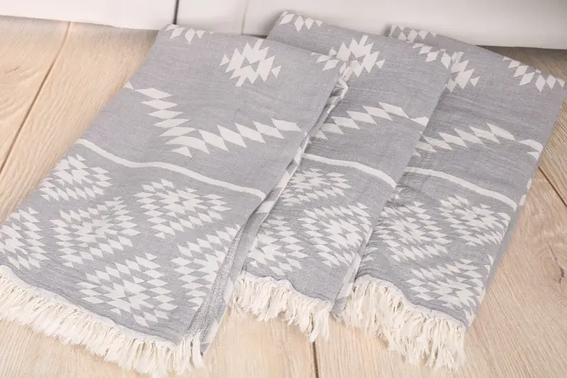70x36 Cotton Kilim Towel, Personalize Gift, Custom Wedding Gift, Travel towel, Peshtemal beach towel with unique design, Personalized Gifts - 7