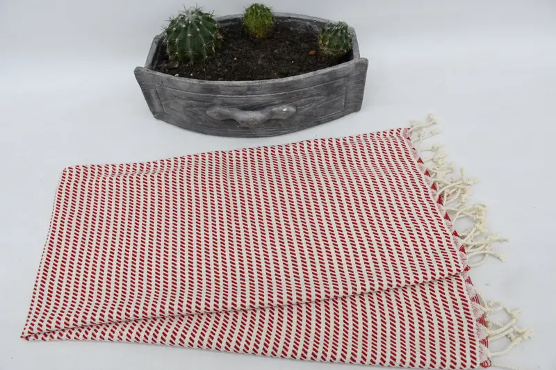 40x20 Baumwollpolka Punkt Handtuch, Küchentuch, handgefertigtes Geschenk, türkisches Geschirrtuch, Geschenk für das Wohnkultur, Strandhochzeitsbevorzugung, türkisches Handtuch - 5