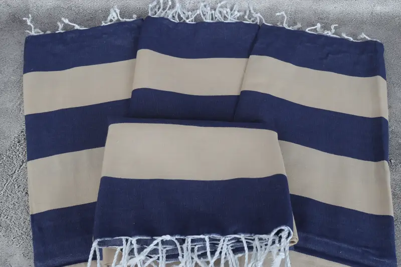 70x40 Cotton Striped Towel, Home Gift, Handmade Gift, Handwoven organic Turkish towel for spa, Embroidered Towel, Bachelor Bachelorette Party Favors - 4