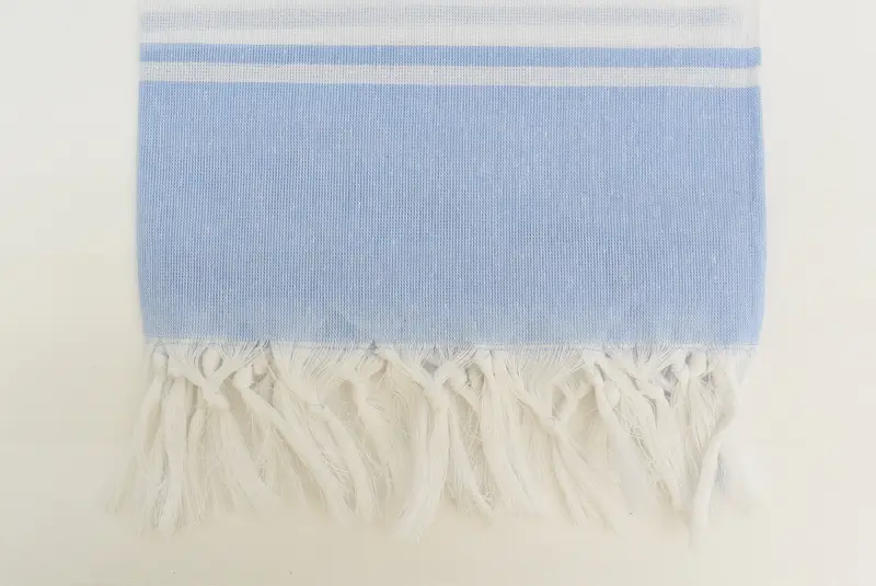 Quick-dry towel, Monogrammed Beach Towel, 70x40 Cotton Striped Towel, Absorbent Turkish towel, Anniversary Gift For Her, Personalized Towel Gift - 5