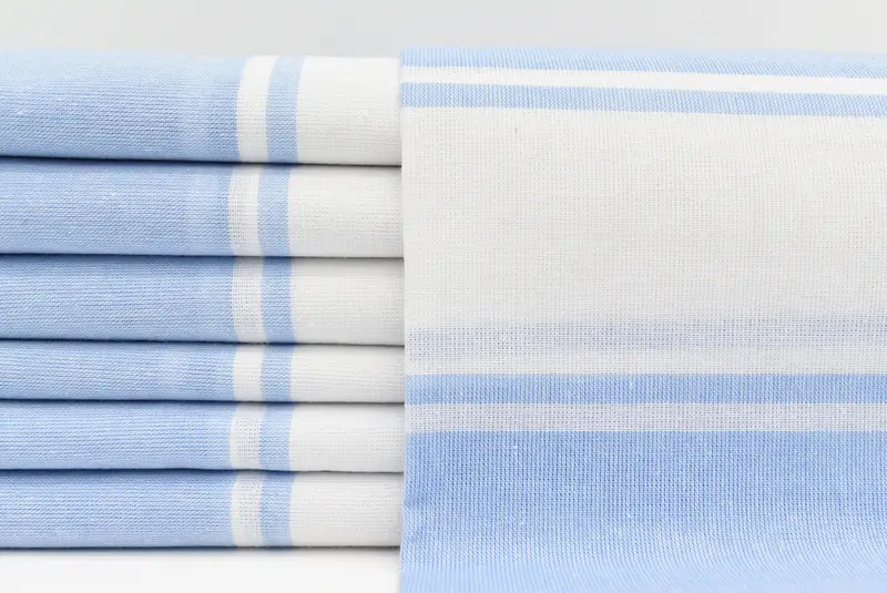Quick-dry towel, Monogrammed Beach Towel, 70x40 Cotton Striped Towel, Absorbent Turkish towel, Anniversary Gift For Her, Personalized Towel Gift - 1