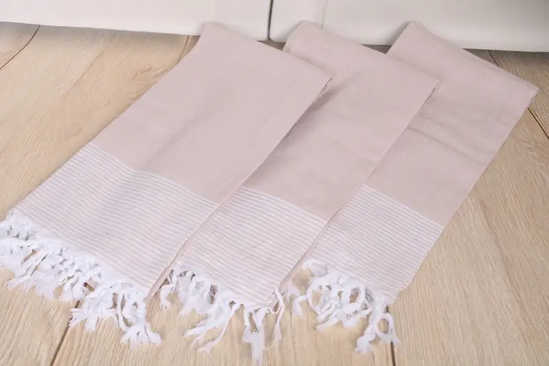 Housewarming Gift, Summer Gift, Bachelorette Party Items, Bridesmaid Towel, 80x36 Cotton Striped Towel, Gift Towel, Monogram Beach Towel, Spa Towel - 6