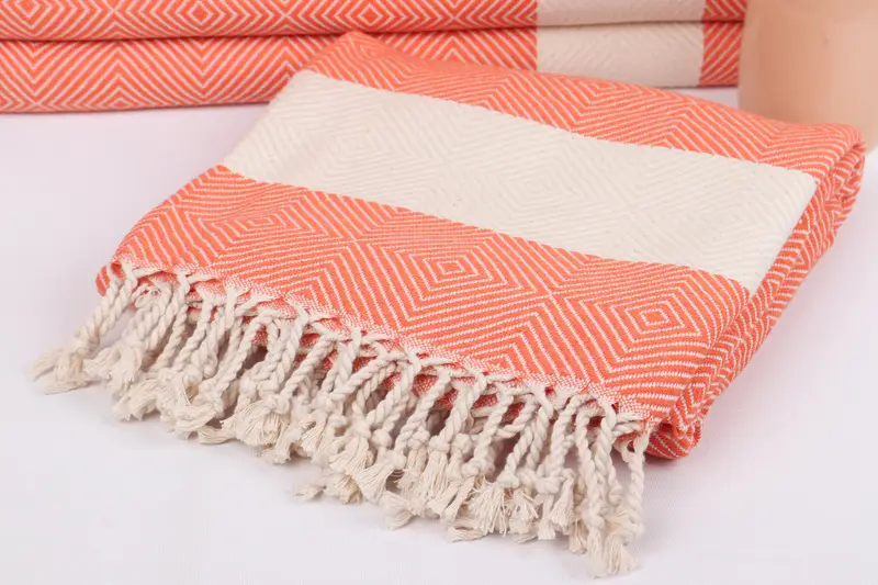 Travel towel, Wedding Gift Ideas, Personalized Turkish Towel, Travel Towel, 80x40 Cotton Diamond Towel, Quick-dry peshtemal, Gift For Wedding Day - 5
