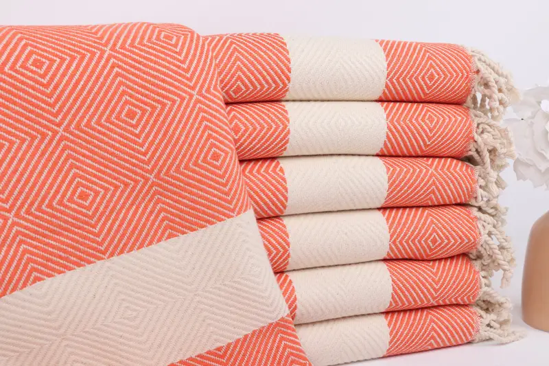 Travel towel, Wedding Gift Ideas, Personalized Turkish Towel, Travel Towel, 80x40 Cotton Diamond Towel, Quick-dry peshtemal, Gift For Wedding Day - 1