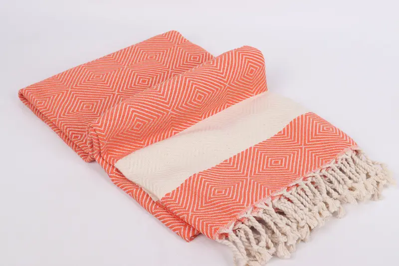 Travel towel, Wedding Gift Ideas, Personalized Turkish Towel, Travel Towel, 80x40 Cotton Diamond Towel, Quick-dry peshtemal, Gift For Wedding Day - 6