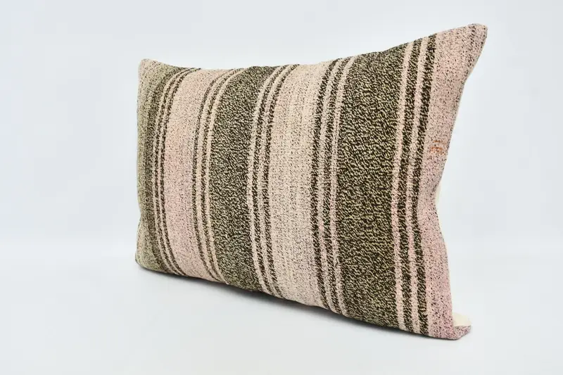 Kilim Pillow Cover, Morroccon Kilim Cushion Pillow Case, Home Decor Pillow, Pillow Cover, Boho Pillow Sham Cover, 20x28 Beige Cushion Case - 4
